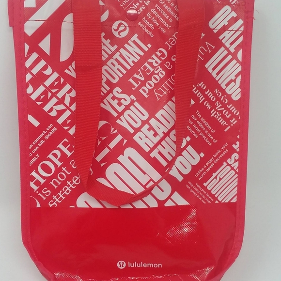 Lululemon Small Reusable Shopping Tote - Picture 4 of 4